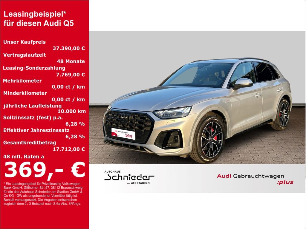 Bild des Angebotes Audi Q5 50 TDI S-Line+NAVI+LEDER+VIRTUAL+B&O+KAMERA