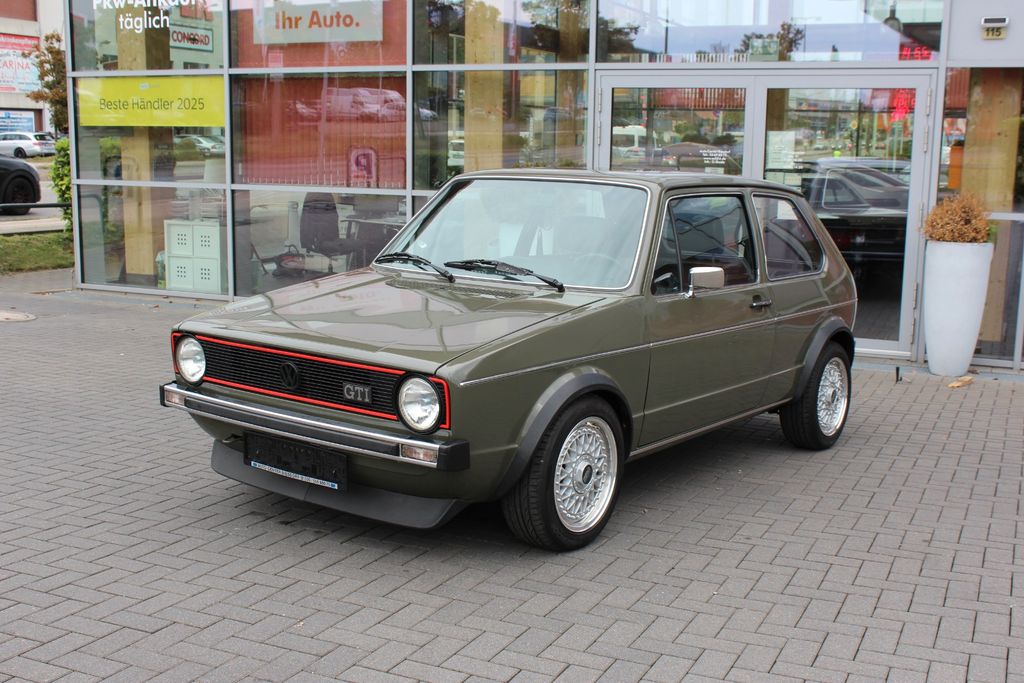 Volkswagen Golf 1 GTI 16V G-Kat BBS 5-Gang Colorglas