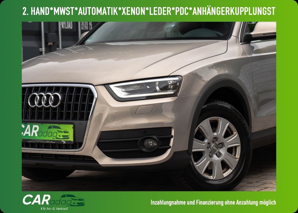 Bild des Angebotes Audi Q3 2.0 TDI quattro*leder*bixenon*ahk*tempomat