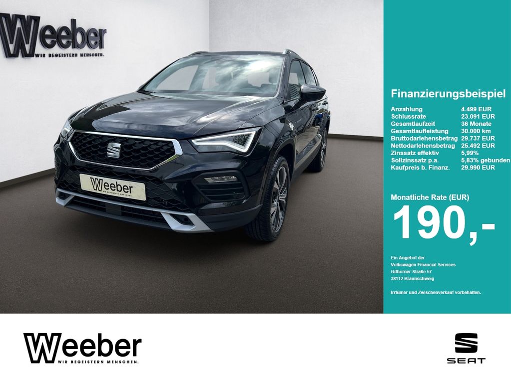 Bild des Angebotes Seat SEAT Ateca Style Edition 1.5 TSI 7-Gang DSG Wint