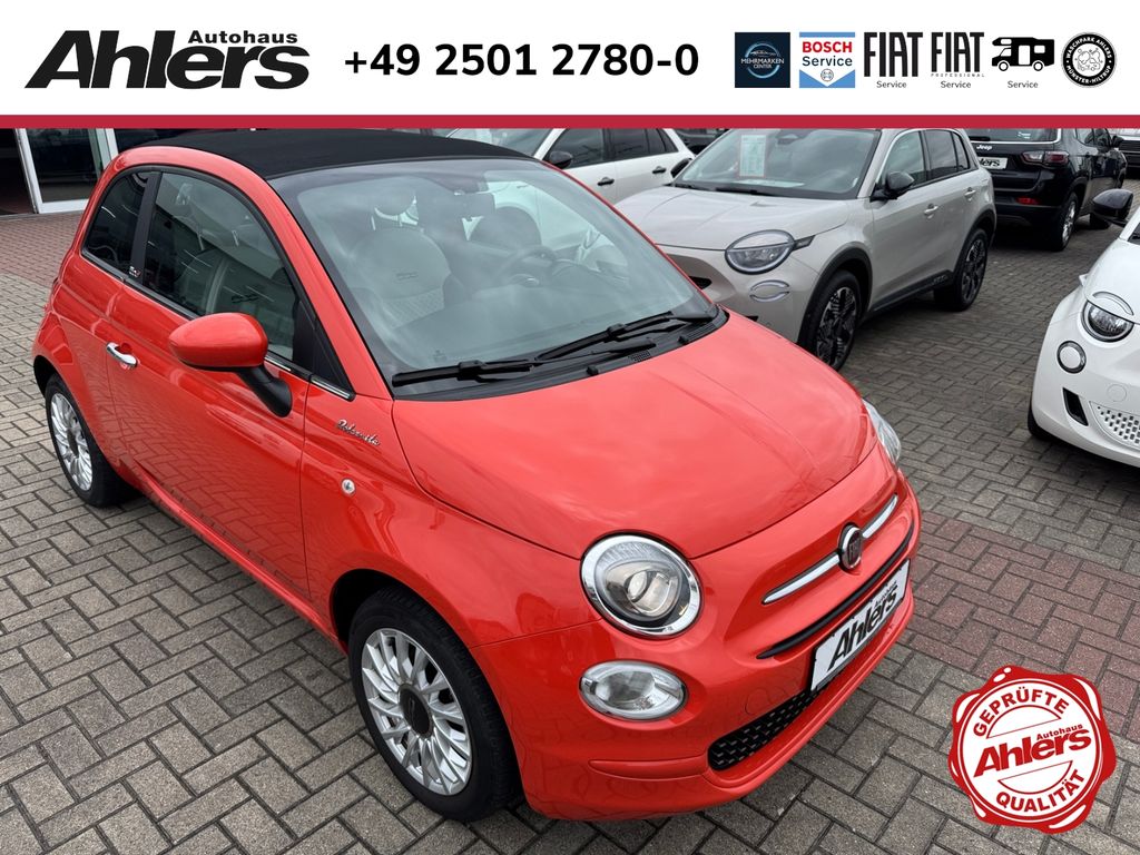 Bild des Angebotes Fiat 500C Dolcevita+CARPLAY+ALLWETTER+KLIMA+PDC+TEMPO