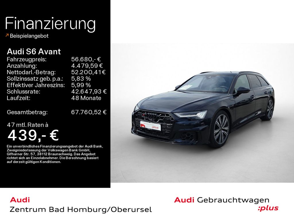 Bild des Angebotes Audi S6 Avant 3.0 TDI*HD Matrix*Pano*Stadt/Tour*B&O*R