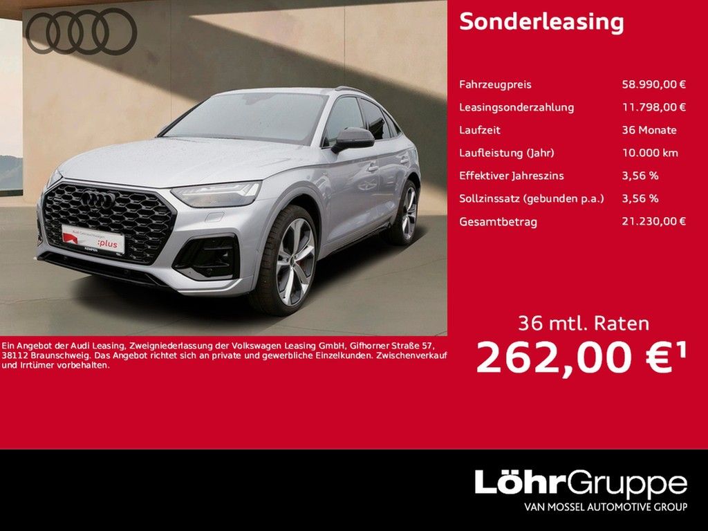 Bild des Angebotes Audi Q5 Sportback 50 TFSI e UPE 90.190 S line SPORT P