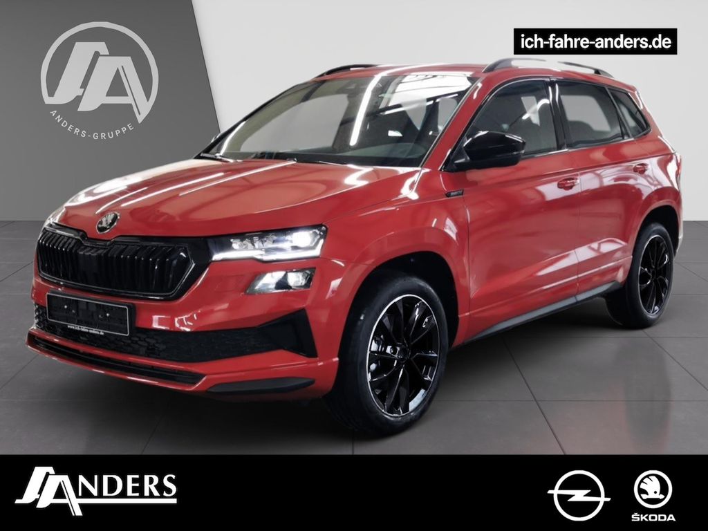 Bild des Angebotes Skoda Karoq Sportline 1,5 TSI AHK+Distronic+Kamera+LED