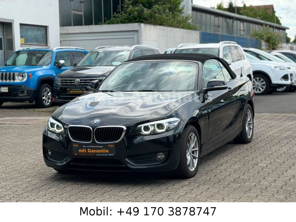 Bild des Angebotes BMW 218d 2 Cabrio *1HAND*NAVI*LED*