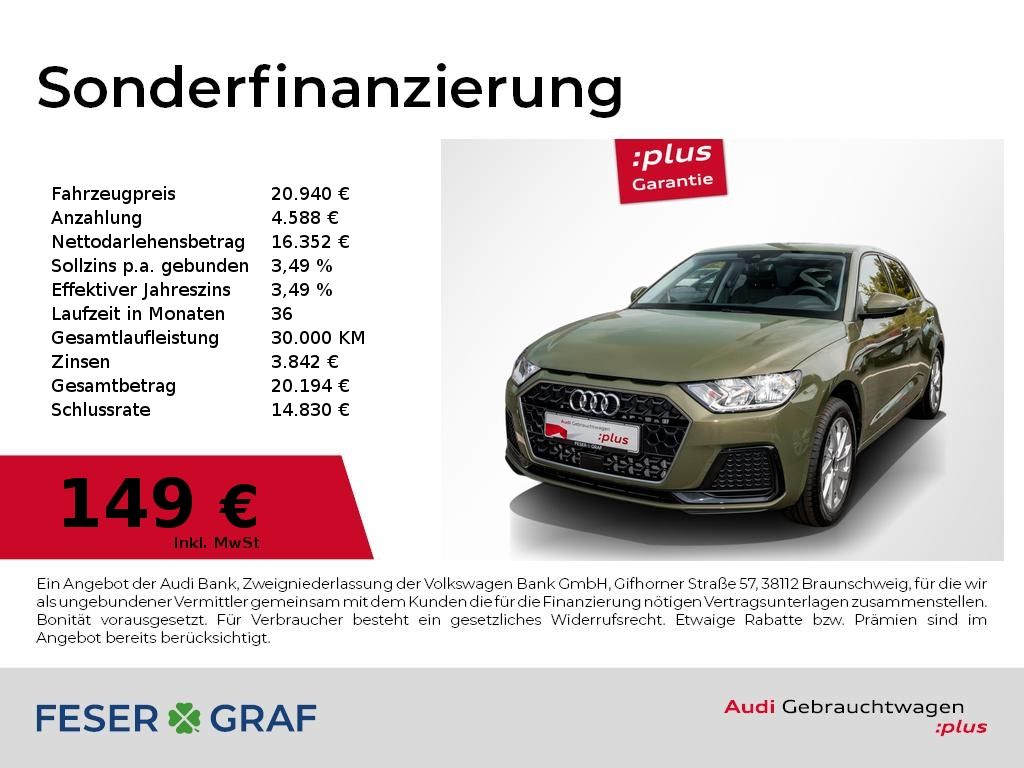 Bild des Angebotes Audi A1 SB 30 TFSI adv./PDC/CarPlay/SHZ