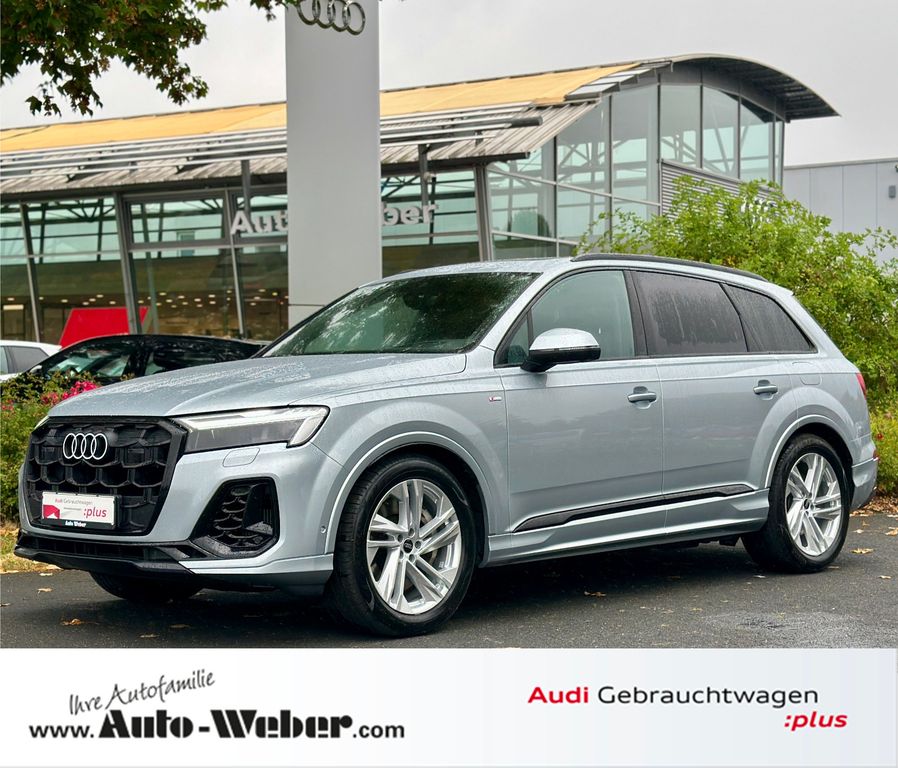 Bild des Angebotes Audi Q7 TFSIe q S LINE BLACK PANO AHK 360° HuD MATRIX