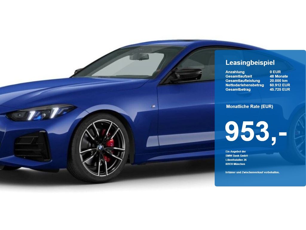 Bild des Angebotes BMW M440i xDrive Coupé M-Sport PRO UPE: 92.920 EUR