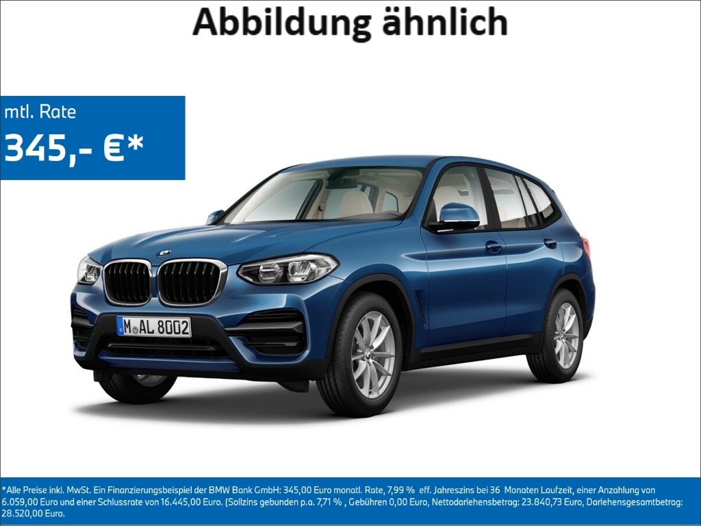 Bild des Angebotes BMW X3 20d Luxury Line xDrive/AHK/Navi/Leder/LED