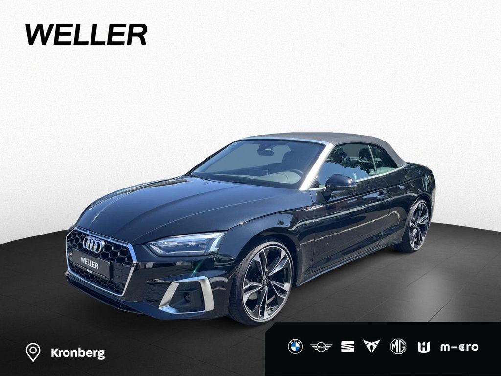 Bild des Angebotes Audi A5 Cabrio Sline LED AHK Tempo CarPl 20" Navi