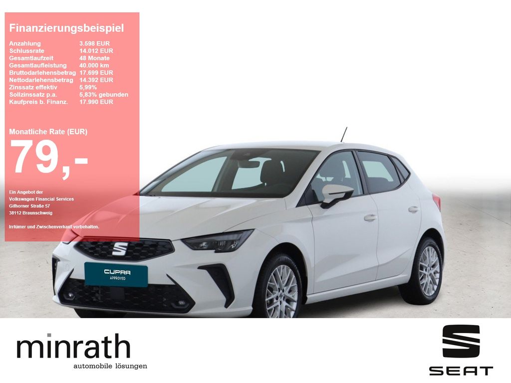 Bild des Angebotes Seat Ibiza Style 1.0 TSI ACC+LED+NAVI+APP+RFK+SHZ+PDC
