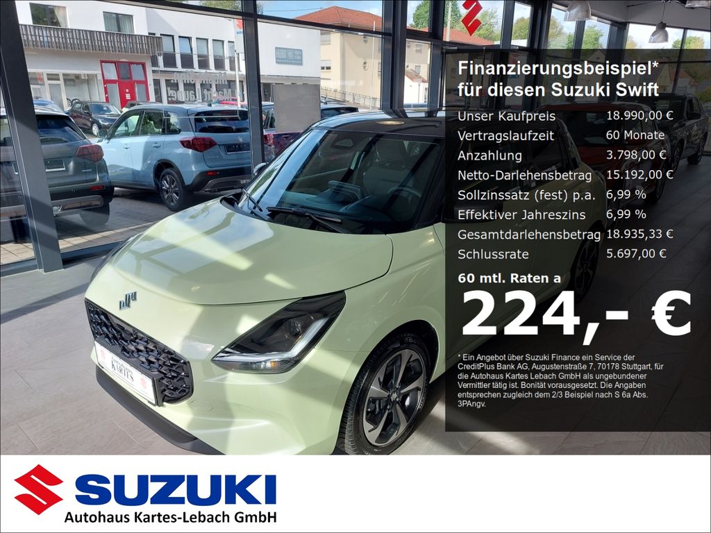 Bild des Angebotes Suzuki Swift 1.2 Dualjet Hybrid Comfort+ AT LED Kam Nav