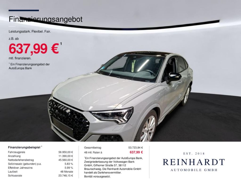Audi RSQ3 SPORTBACK BLACK ACC/PANO/RS-SITZE/RS-AGA