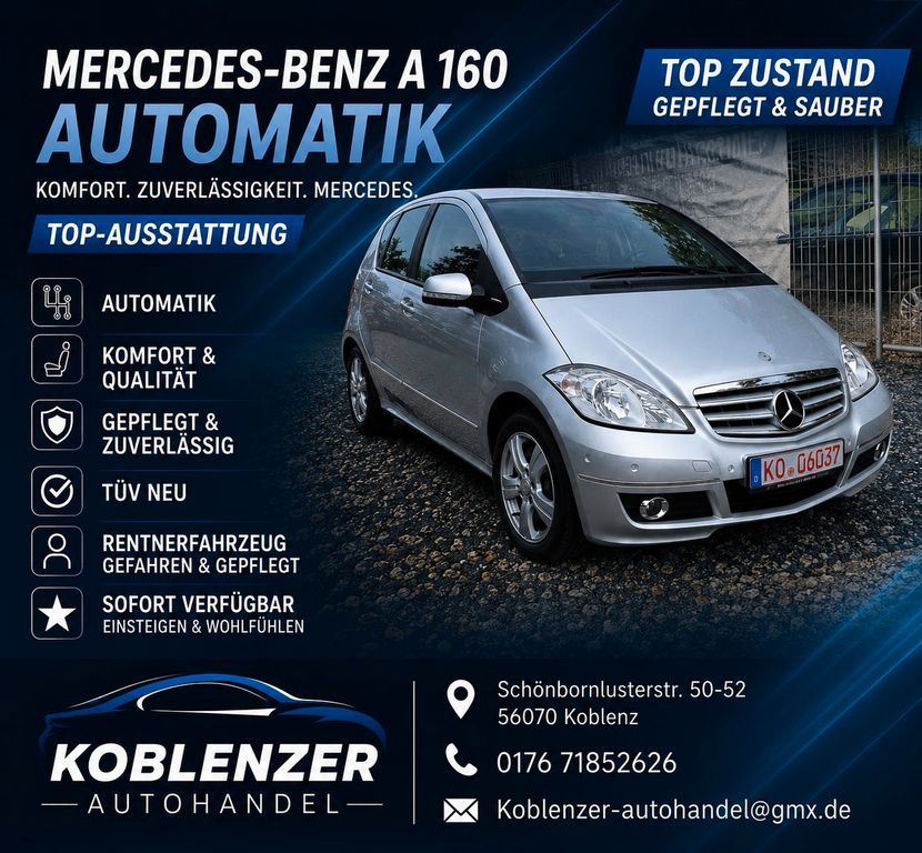 Bild des Angebotes Mercedes-Benz A 160 A A 160 5-türig! Automatk! AHK! Tüv neu!