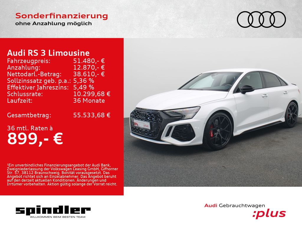 Bild des Angebotes Audi RS 3 Limousine quattro S-tronic/ Keramik,Vmax290