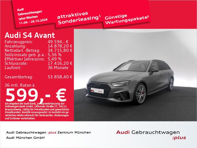 Bild des Angebotes Audi S4 Avant TDI Competition+ Pano/B&O/StdHzg