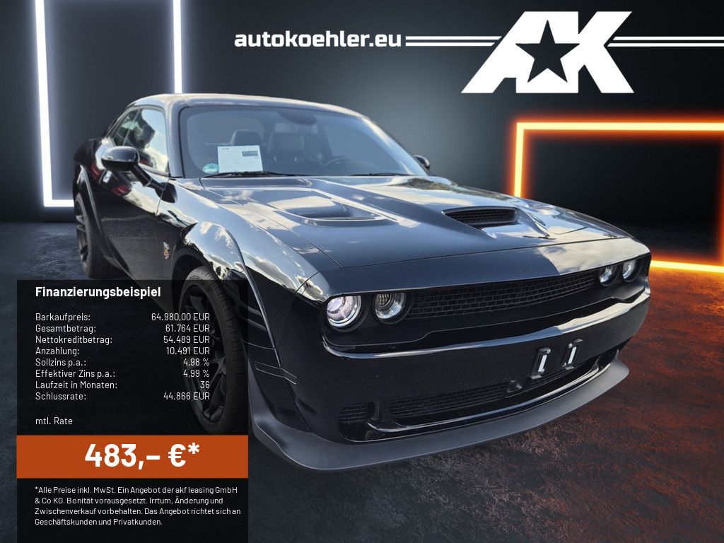 Dodge Challenger R/T Scat Pack 6.4 V8 Widebody PDC ACC