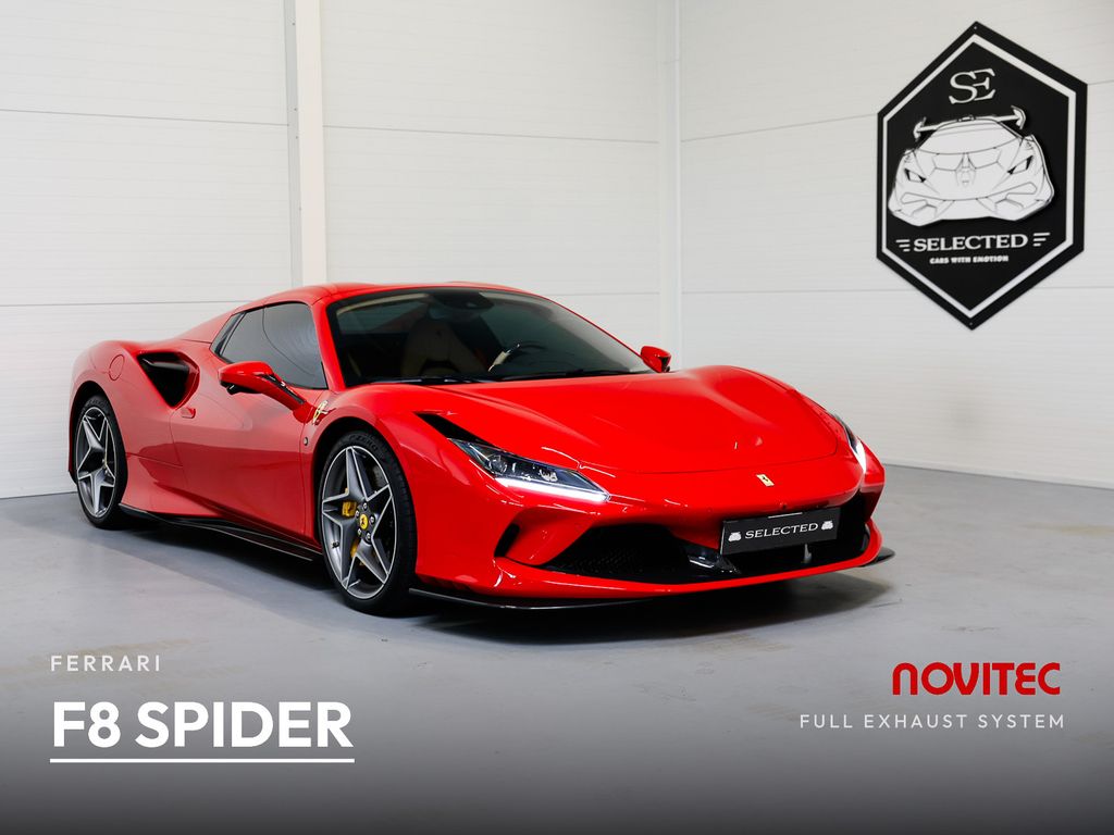 Bild des Angebotes Ferrari F8 SPIDER*FULL CARBON*NOVITEC*DISPLAY*PPF*LIFT