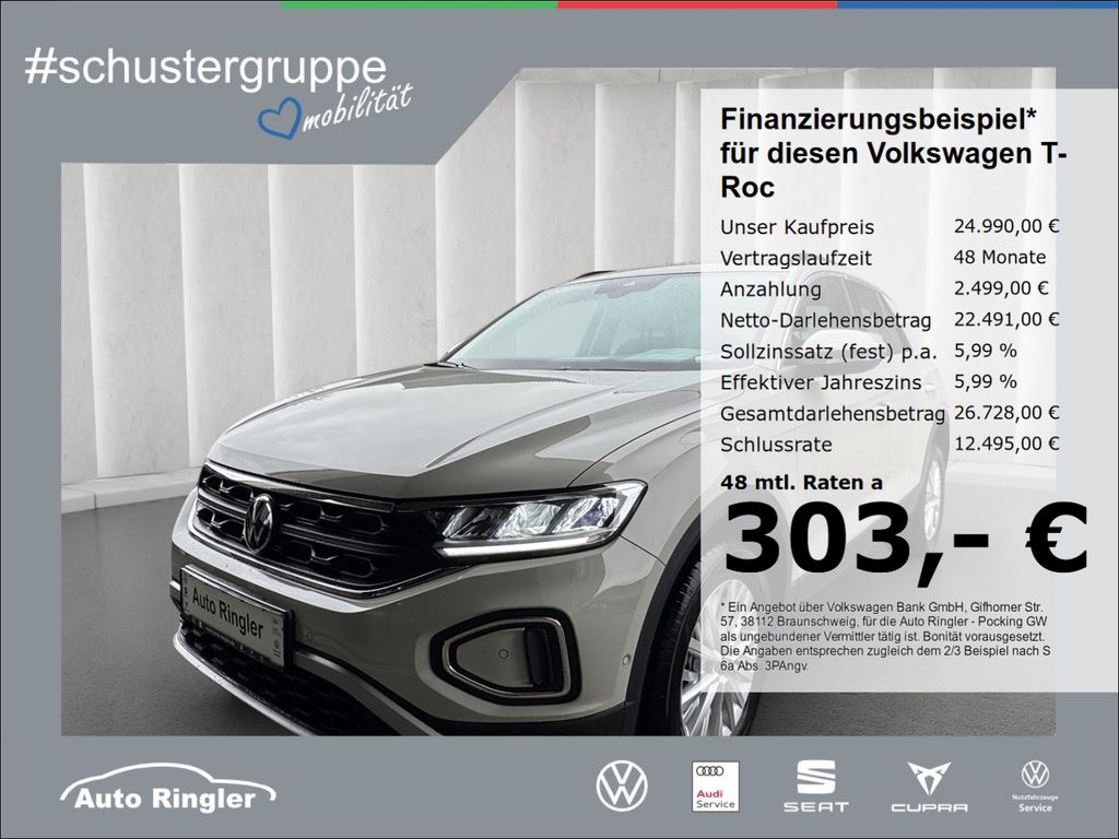 Bild des Angebotes Volkswagen T-Roc PARKLENK,KESSY,NAVI-VORBER.