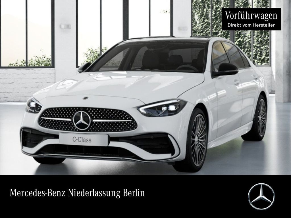 Bild des Angebotes Mercedes-Benz C 200 AMG+NIGHT+PANO+360+LED+19"+TOTW+KEYLESS+9G