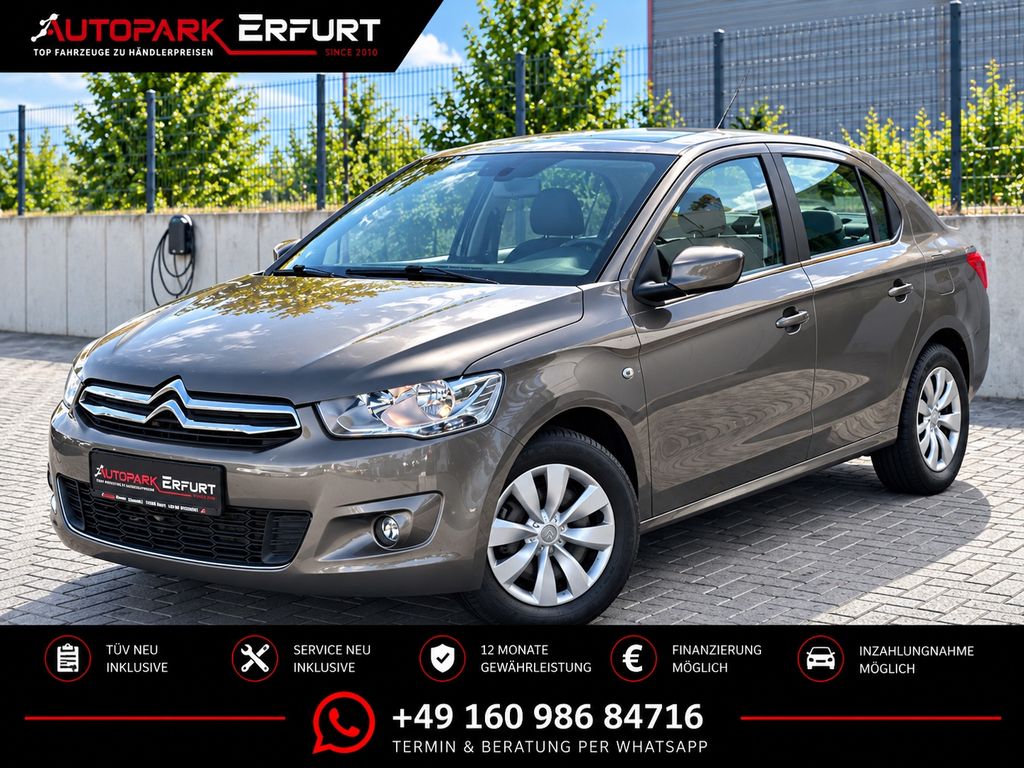 Bild des Angebotes Citroën C-Elysée Selection*Klima*Temp*StzH*TÜV+SERV+GARA