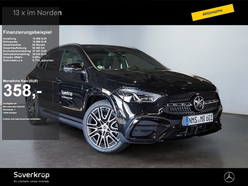 Bild des Angebotes Mercedes-Benz GLA 200 AMG NIGHT MULTI 360 AHK DISTR KAMERA PDC