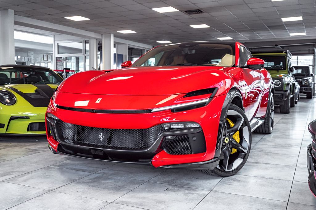 Bild des Angebotes Ferrari Purosangue V12 6.5 Red/Cuoio*Pano*Carbon*Full