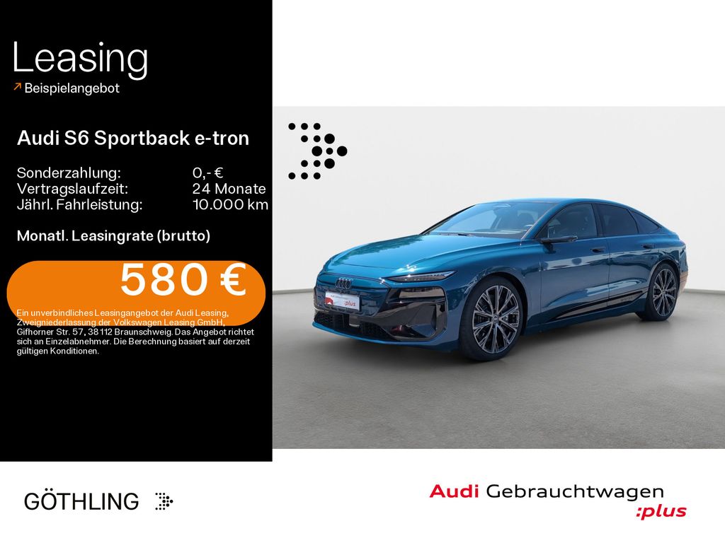 Bild des Angebotes Audi S6 Sportback e-tron S line edition one*Air*B&O*A