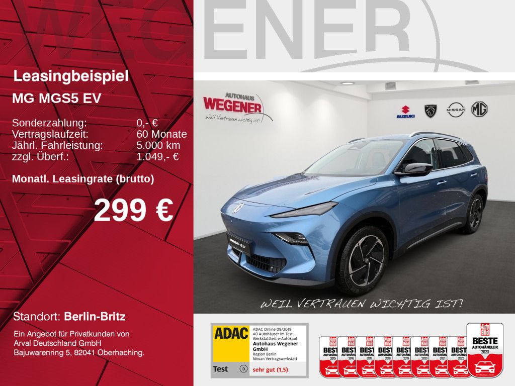 Bild des Angebotes MGS5 EV Luxury Long Range/ WÄPU/ SHZ/ LHZ/ LED