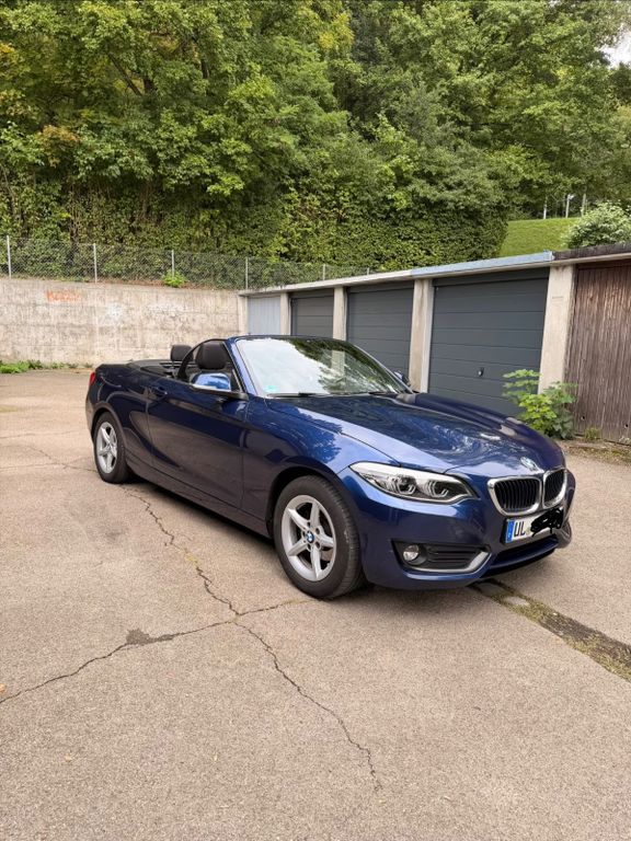 BMW 218i Cabrio - TÜV NEU - 8fach bereift
