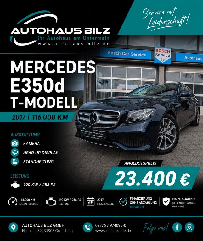 Bild des Angebotes Mercedes-Benz E 350 d *Avantgarde*HuD*Burmester*Distronic*
