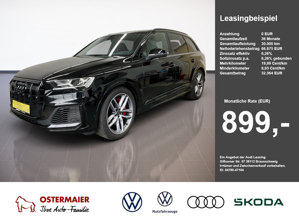 Bild des Angebotes Audi SQ7 COMPETITION PLUS BLACK EDITION 507PS QUATTRO