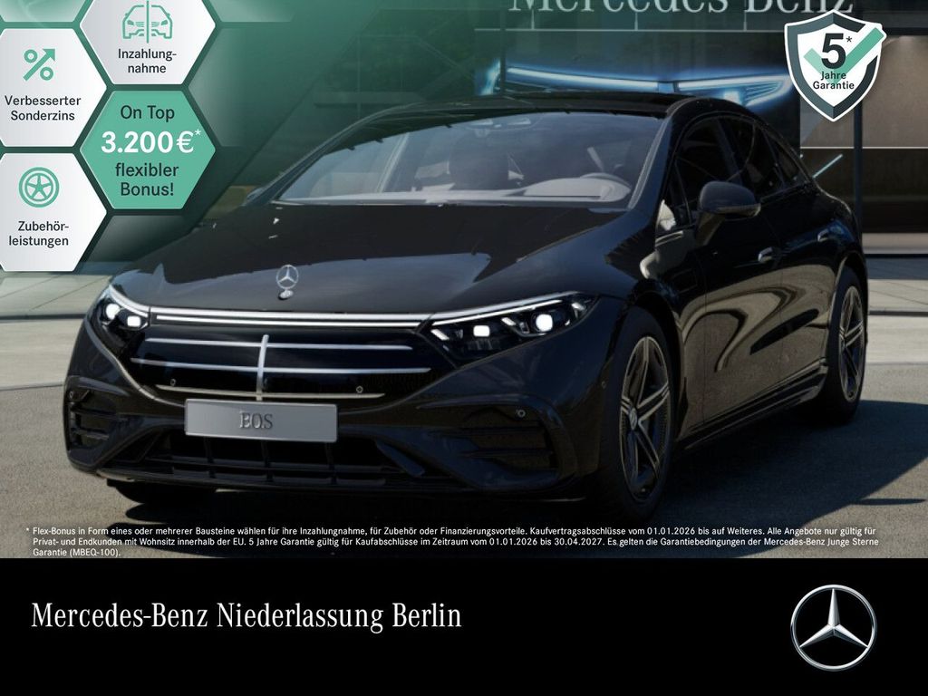 Bild des Angebotes Mercedes-Benz EQS 500 4M AMG/Premium+/Hyperscreen/HA-Lenk/AHK