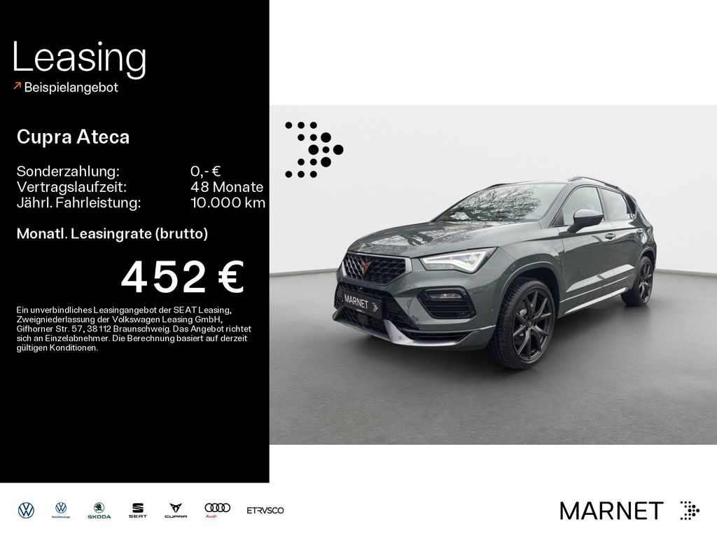 Bild des Angebotes Cupra Ateca VZ 2.0 TSI 300 PS *DSG*4WD*elektr.Sitz*