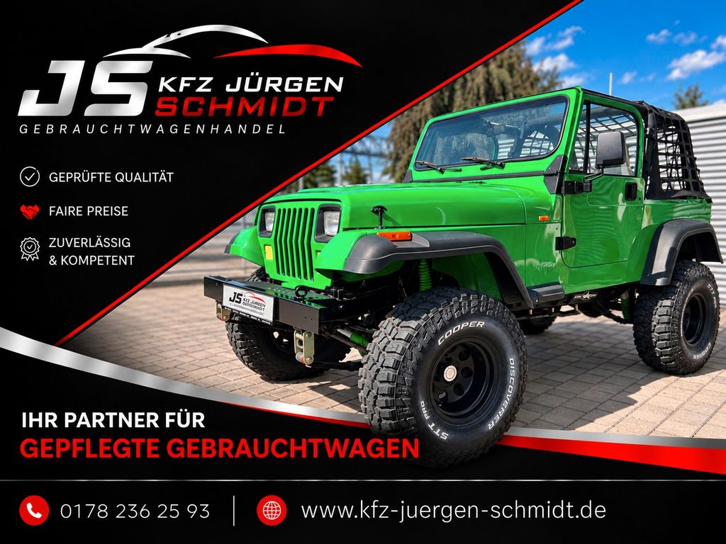 Jeep Wrangler 4.0 YJ 135 KW LEDER Restaurationsobjekt