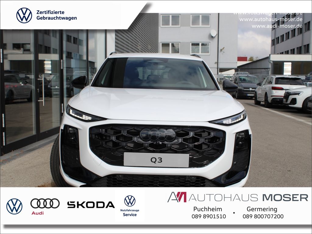 Bild des Angebotes Audi Q3 ehybrid Str. S-line*Tech+*LED*Privacy*AHK*19'