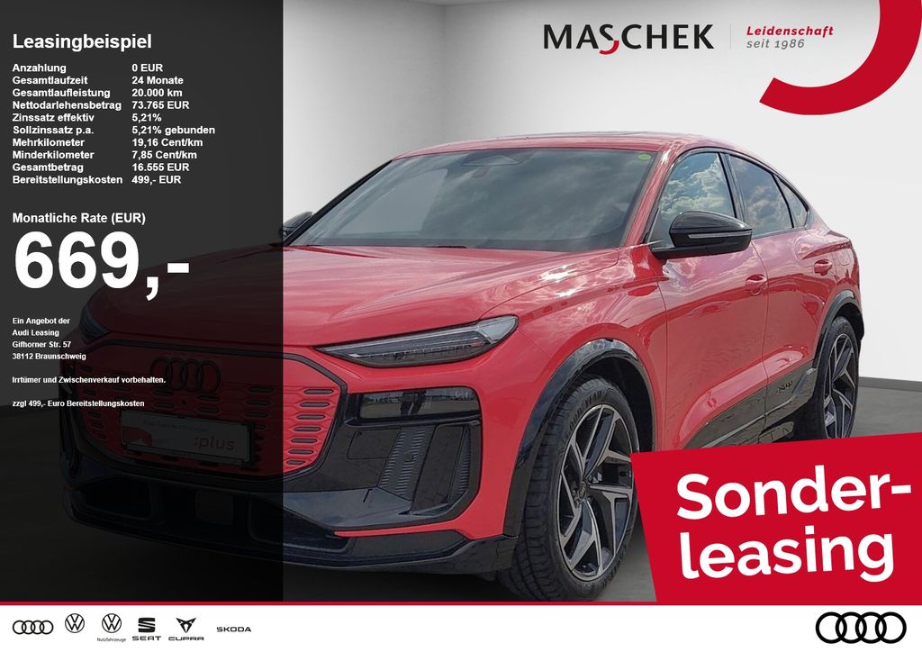 Bild des Angebotes Audi SQ6 e-tron Sportback AHK Pano HUD 360° Memory B&