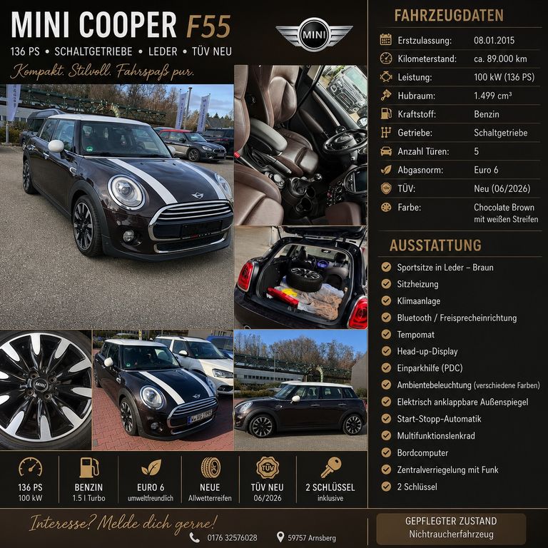 Bild des Angebotes MINI MINI Cooper 1.5 136 PS | Leder | S
