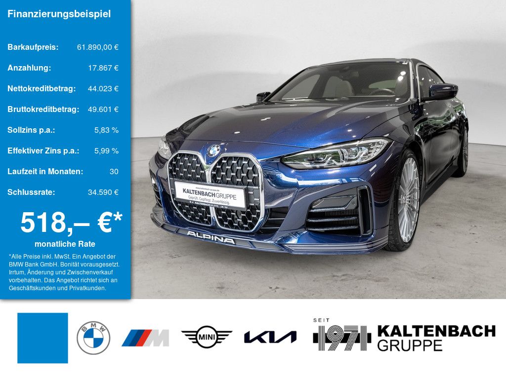Bild des Angebotes ALPINA D4 S Gran Coupe Allrad AHK LED NAVI HGSD KAMERA