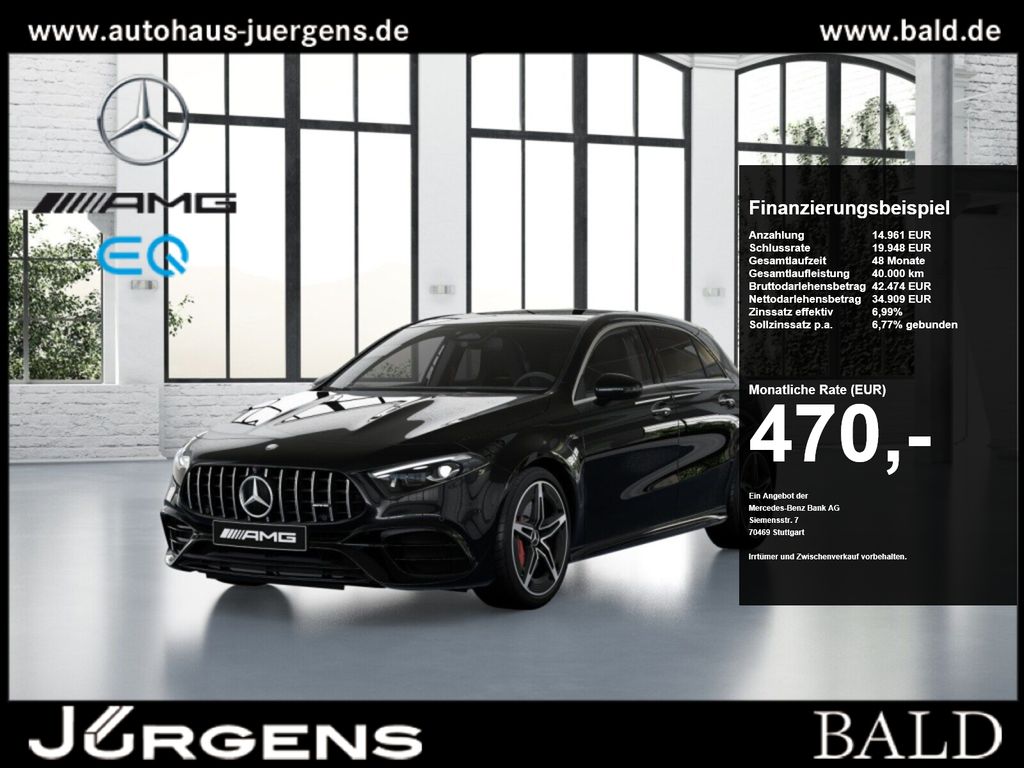 Bild des Angebotes Mercedes-Benz A 45 S 4MATIC+ AMG-Sport+Burm+Pano+MLB+Ambiente