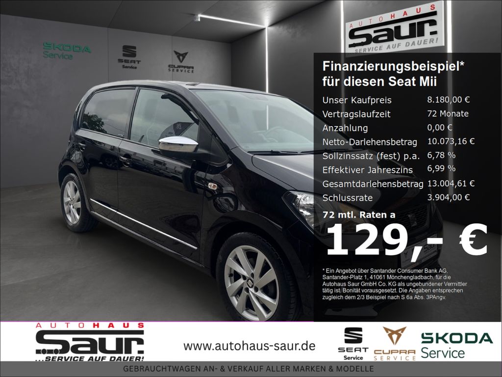 Bild des Angebotes Seat Mii by Mango 1.0 MPI SHZ NAVI KLIMA  ISOFIX COMF