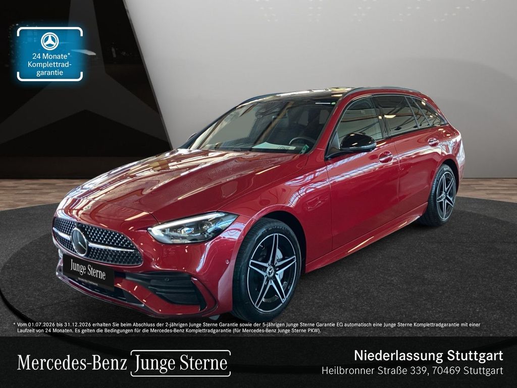 Bild des Angebotes Mercedes-Benz C 300 e T AMG/Night/Pano/Fahrass+/keylessGo/Burm