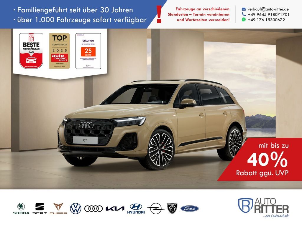 Bild des Angebotes Audi Q7 S line business ACC|HuD|Stand-Hzg|AHK|RFK|...