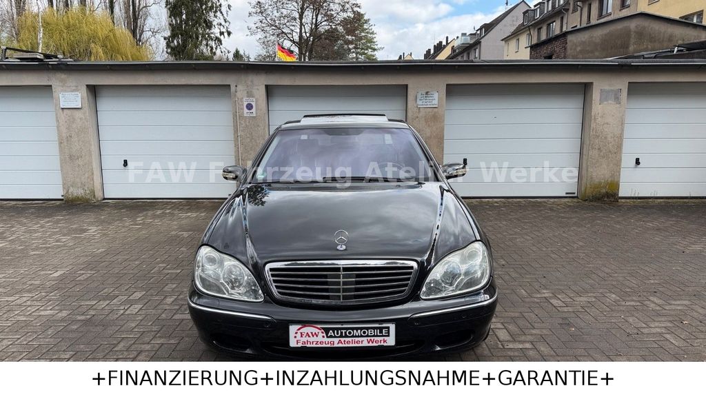 Mercedes-Benz S 600 L V12 Schwarz/Schwarz Vollausst. 2.Hand