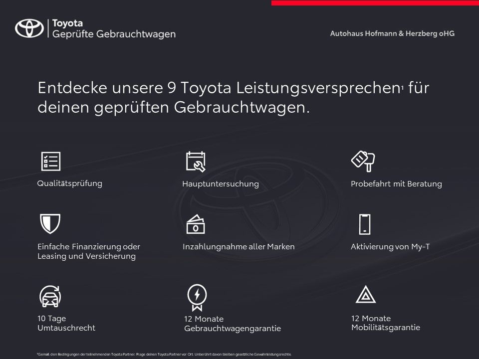 Bild des Angebotes Toyota Aygo X 1,5 Hybrid Teamplayer 199 mtl.