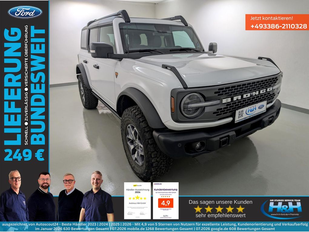 Bild des Angebotes Ford Bronco 2.7 Aut 4WD BADLANDS LED+ACC+360°Kam