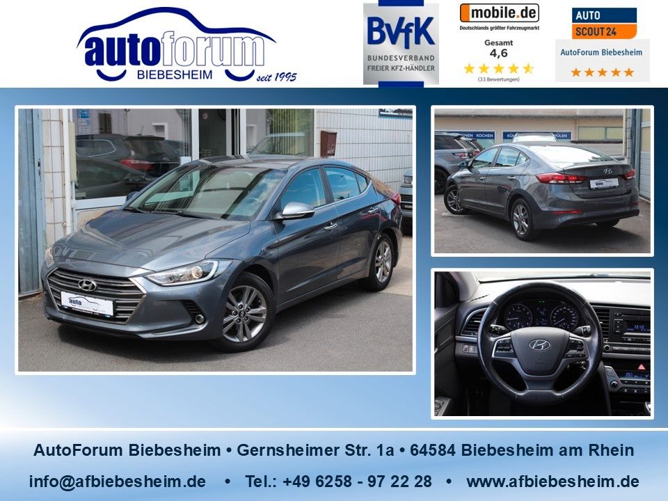 Hyundai Elantra 1.6 Automatik*Klimaautomatik*Tempomat*..