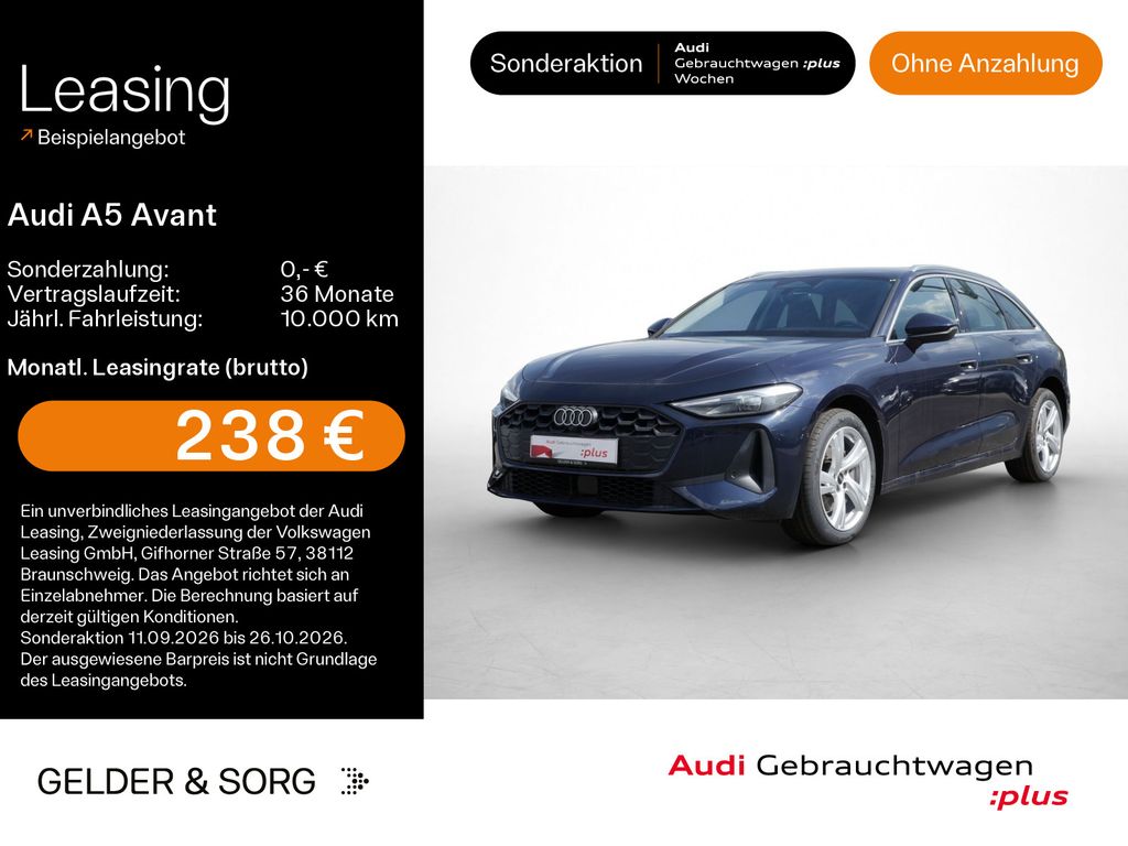 Bild des Angebotes Audi A5 Avant 35 TFSI OhneZusatzkosten*Business*LED*R
