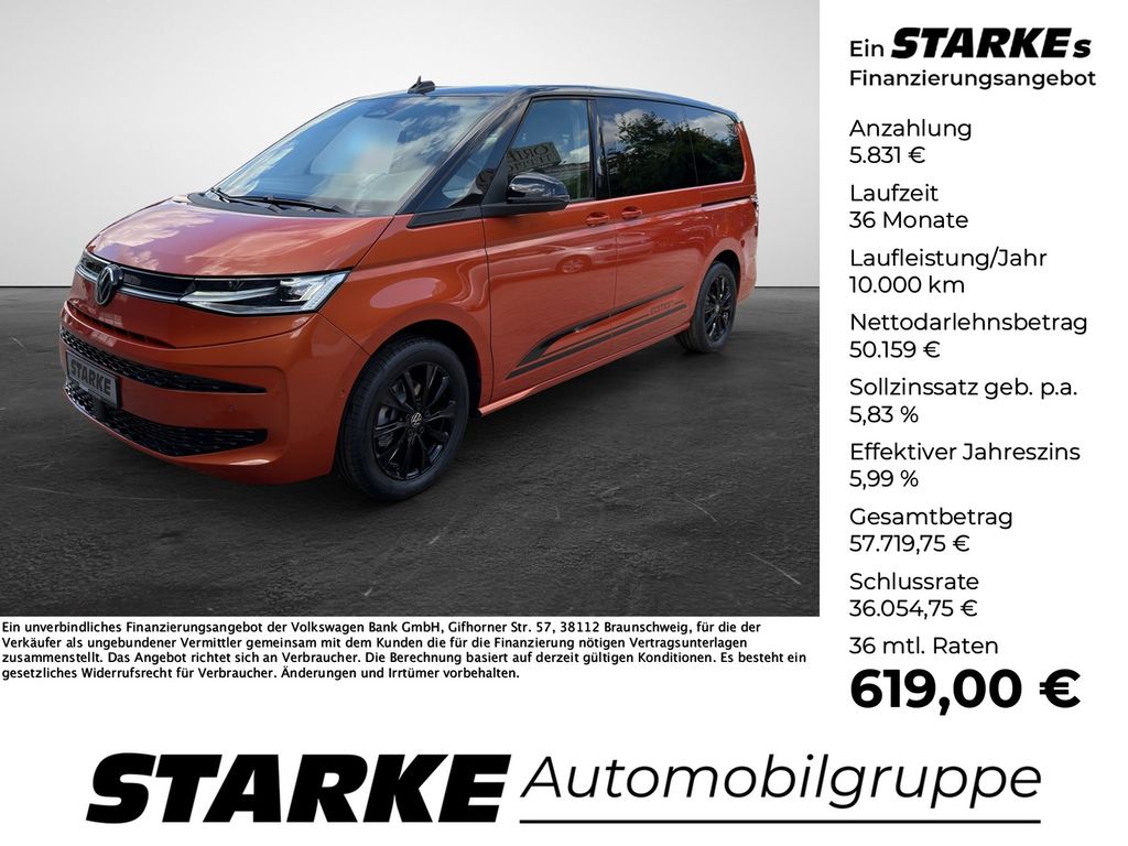 Bild des Angebotes Volkswagen T7 Multivan 2.0 TDI DSG Edition lang  Panodach A