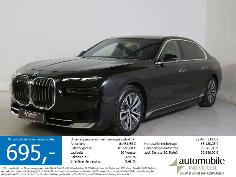 Bild des Angebotes BMW i7 xDr. 60 NP 175650.- Exe Lounge Pak.Fondentert